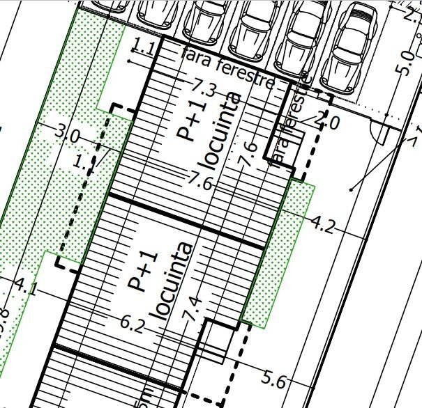 Centru Popesti Leordeni, vila gata, la alb, 4 cam., 2 bai, parcare, mut. imediata.